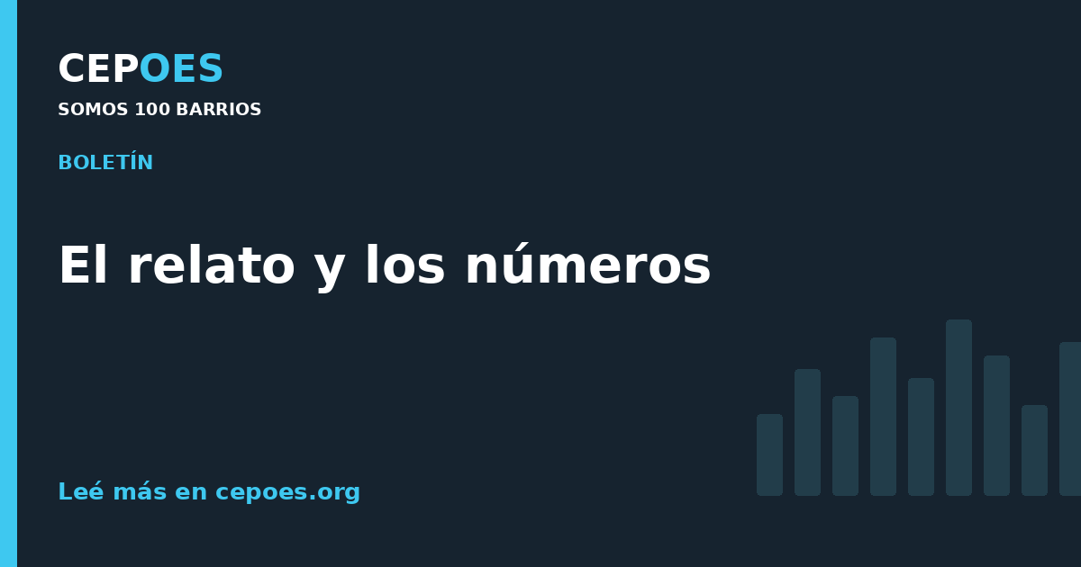 El relato y los números