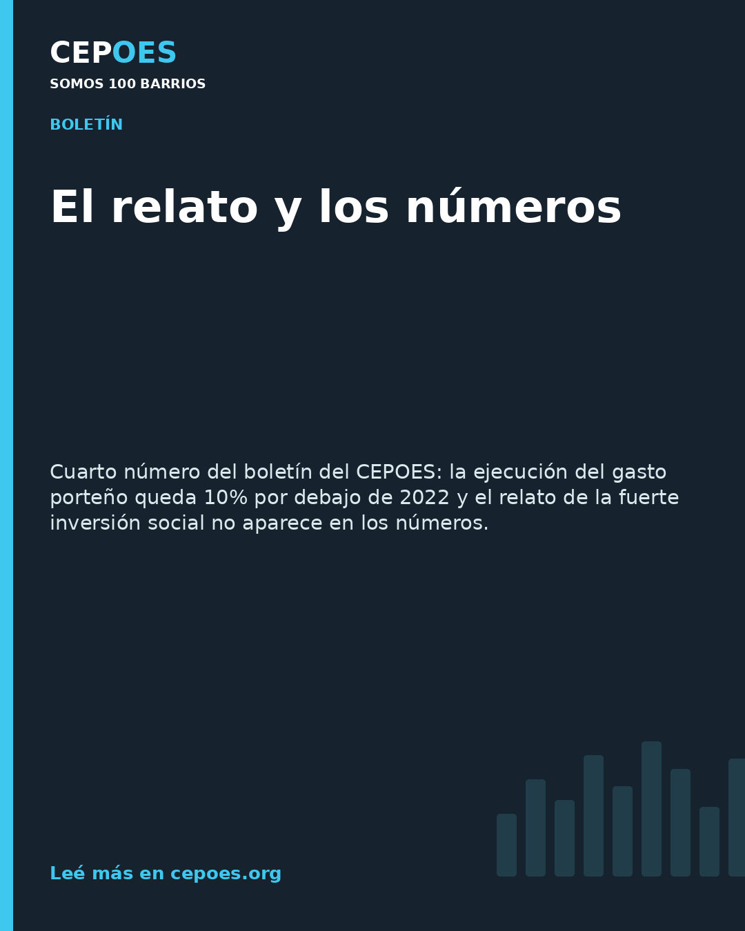 El relato y los números