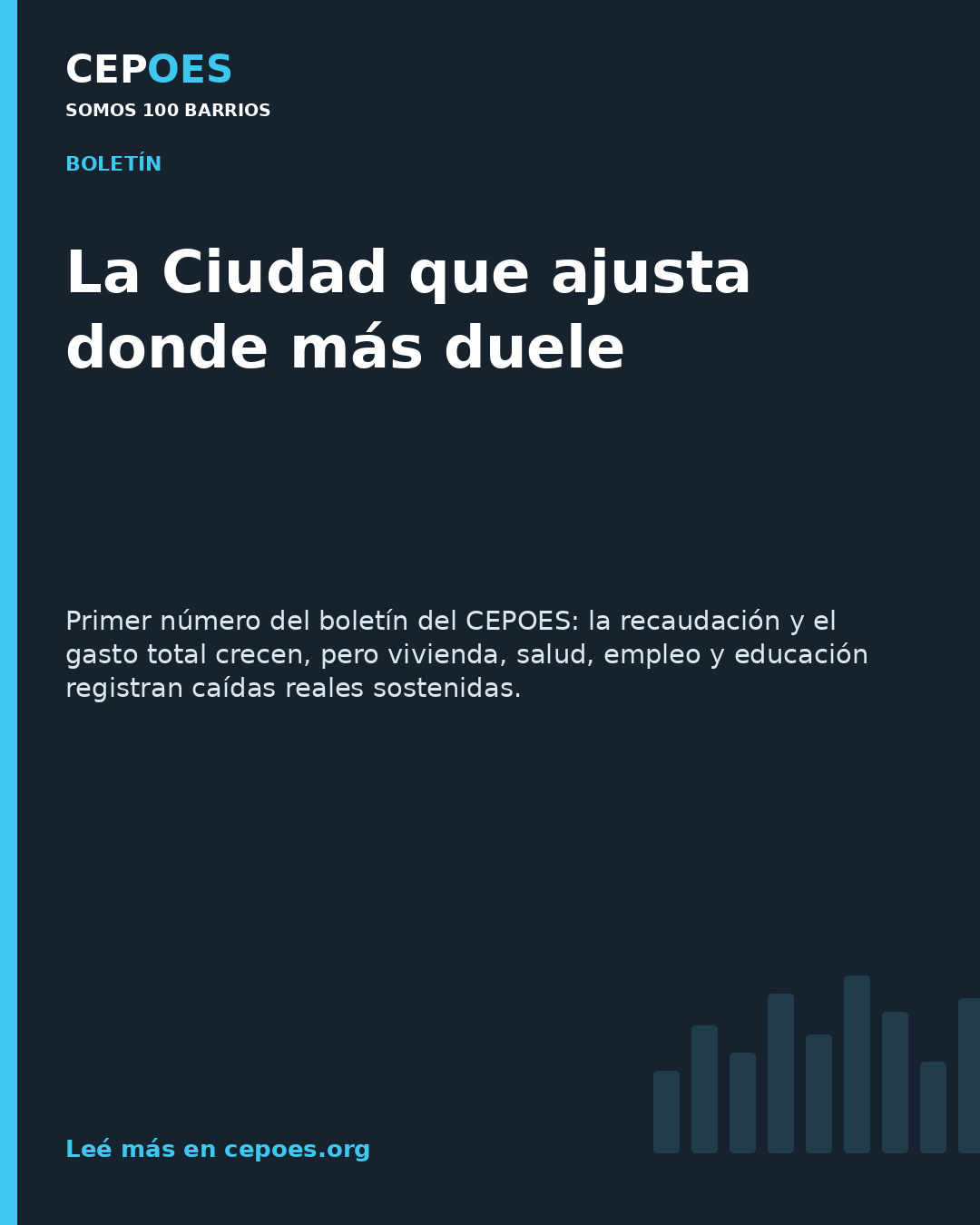 La Ciudad que ajusta donde más duele