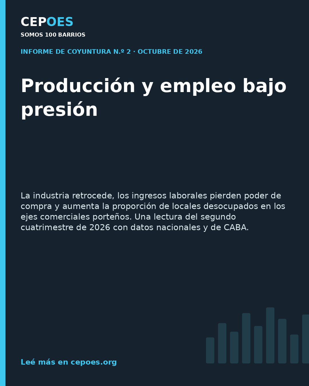 Producción y empleo bajo presión