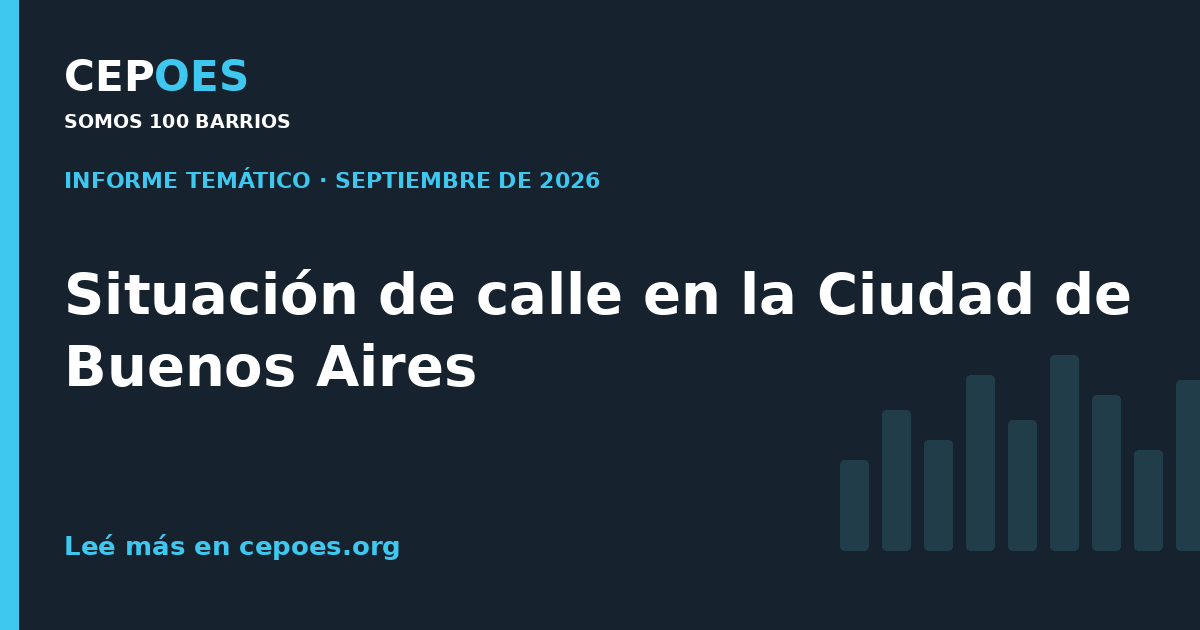 Situación de calle en la Ciudad de Buenos Aires