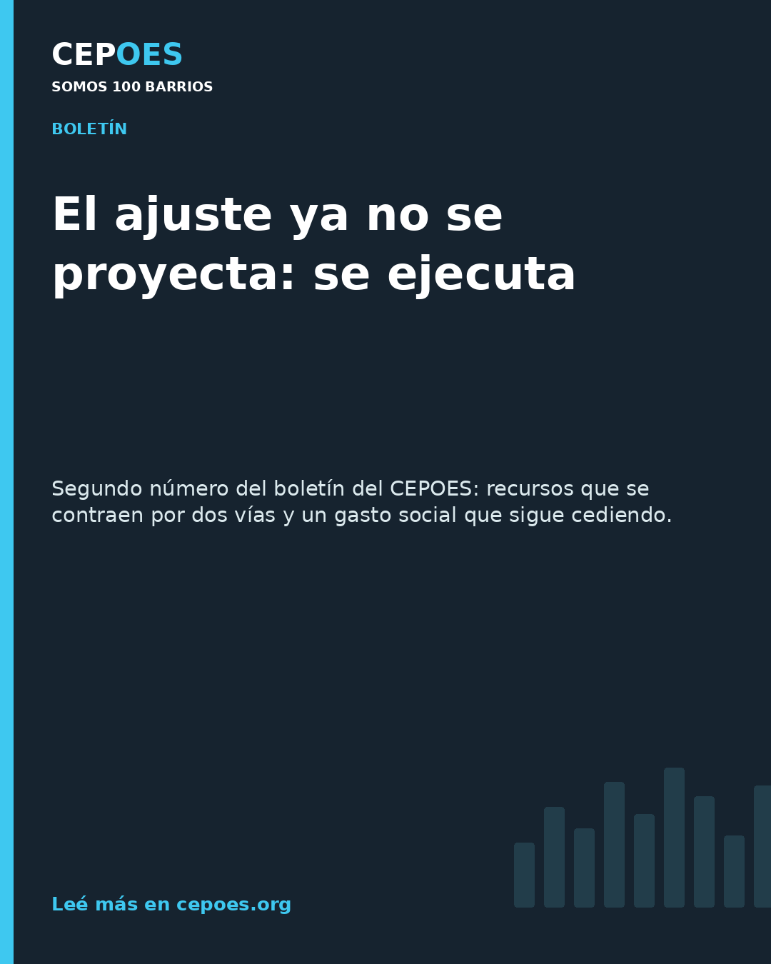 El ajuste ya no se proyecta: se ejecuta