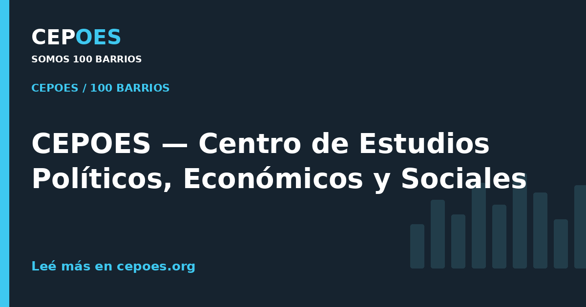 CEPOES — Centro de Estudios Políticos, Económicos y Sociales