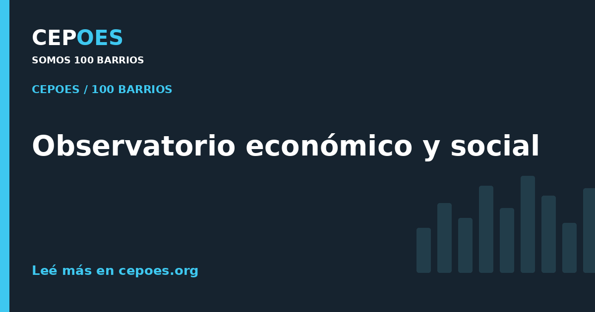 Observatorio económico y social