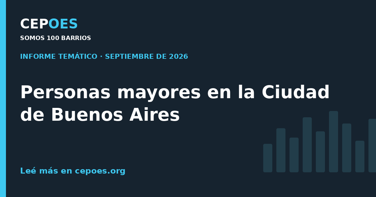 Personas mayores en la Ciudad de Buenos Aires